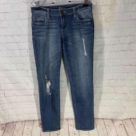 Kut from the Kloth Distressed Jeans - Picture 1 of 7